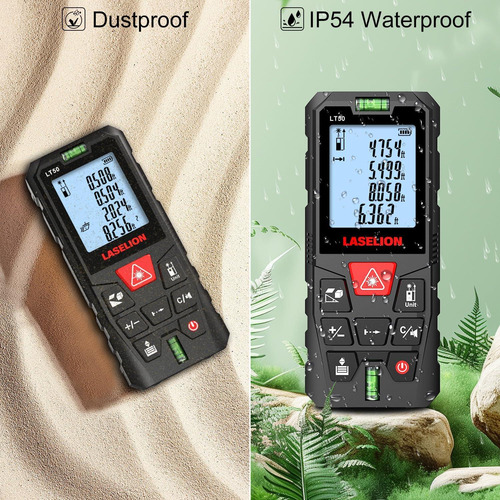 Medidor De Distancia Láser Laselion Lt50 - 50m, Precisión
