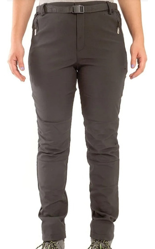 Pantalon Softshell Mujer Impermeable Micropolar Para Nieve