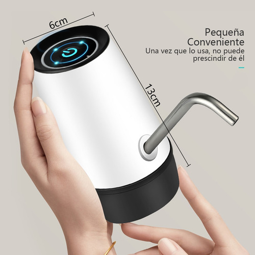 Bomba Eléctrica Dispensadora De Agua Recargable Usb