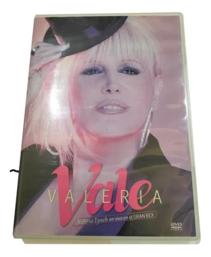 Valeria Lynch Dvd Vale En Vivo Impecable Sin Marcas 