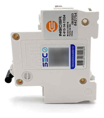 Interruptor Automático Ebasee 1x 6a Curva C 6ka Certificado