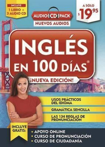 Ingles En 100 Dias - Curso De Ingles - Audio Pack (libro + 3