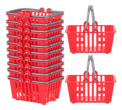 Mini Cesta De Compras Portátil De Juguetes Para Bebés, 12 Pi