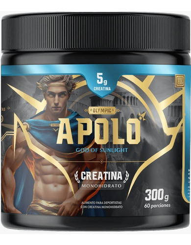 Creatina Monohidratada 300g / Apolo 300g / Palikos Fitness 