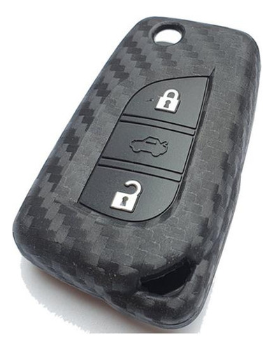 Qp- `` Funda De Silicona For Llave De Toyota Hilux 2017 X.