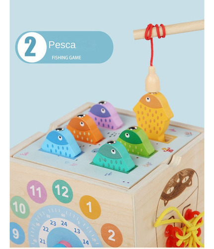 M Juego De Juguetes Montessori De Madera 8 En 1 For Niños