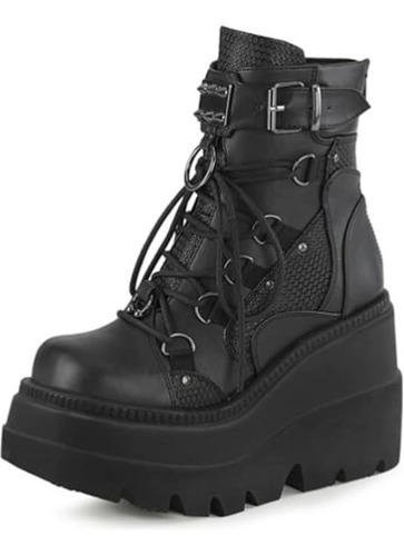 Botas Góticas Femininas Martin Com Plataforma Demonia 23a