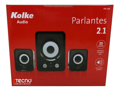 Imagen 6 de 7 de Parlantes 2.1 Usb 25w Potencia Subwoofer Pc Notebook