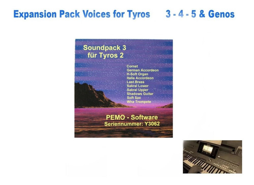 Set Soundpack 4 Orgelstudio - Pemo Para Tyros & Genos