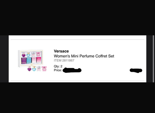 Set Pefume Mini Versace X4 Original Importado Sephora