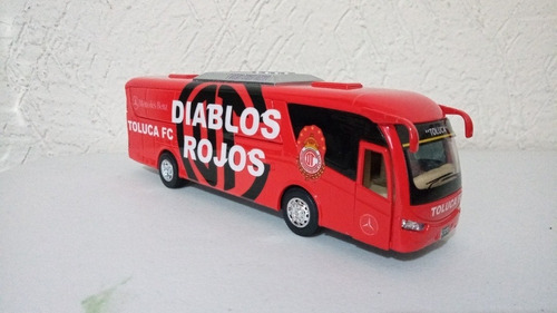 Autobús Toluca Fc Escala 1/64