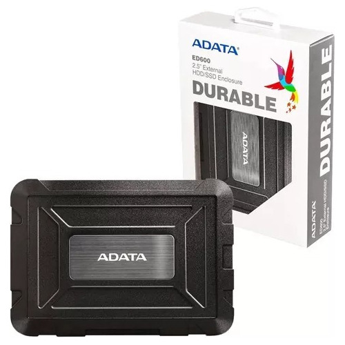 Caja Externa Antigolpes Usb 3.1 Adata Ed600 Disco Duro 2.5