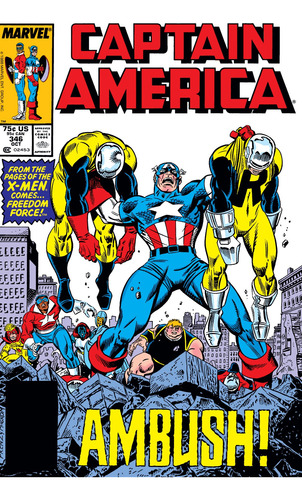 Revista Comic Captain America 346