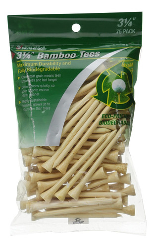 World Of Golf Tee Bambu