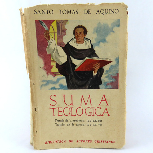 L5881 Santo Tomas De Aquino -- Suma Teologica Tomo 8