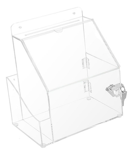 Cadera De Recolección Box De Donación Acrílico Con Caja