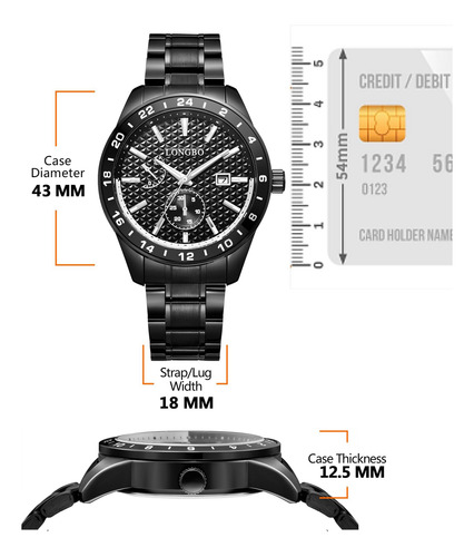 Menton Ezil Reloj Para Hombre Elegante Reloj De Pulsera Para