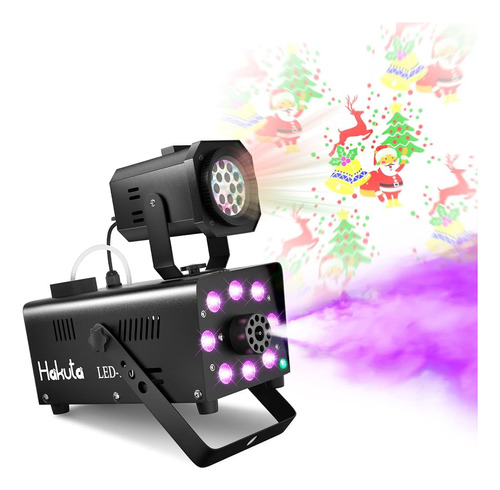 Máquina De Niebla, Hakuta Led Proyector Luz Máquina De Humo 