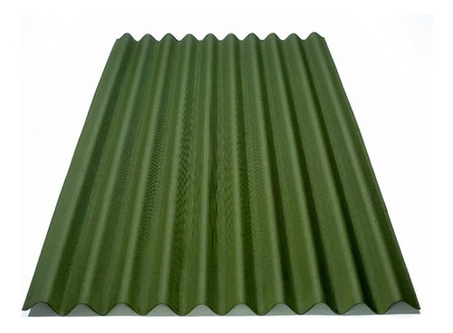 Telha Ecologica Classica Verde 3mm 2,00x0,95m Onduline