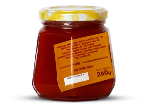 Imagem 2 de 3 de Geleia De Pimenta Acompanhamento Natural Agridoce 260g