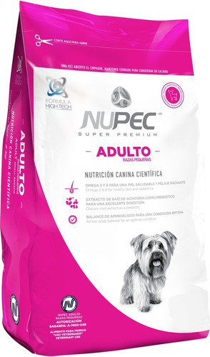 Oferta Empaque Reparado Nupec Adulto Razas Pequeñas 8 Kg. 