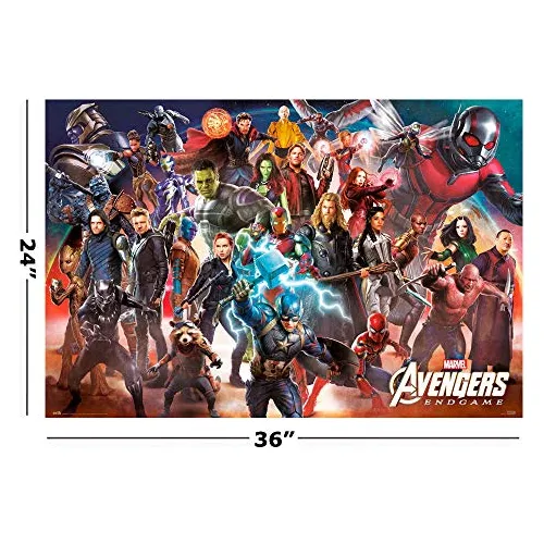 Pósteres Online Avengers Endgame - Movie Poster (all The Ave