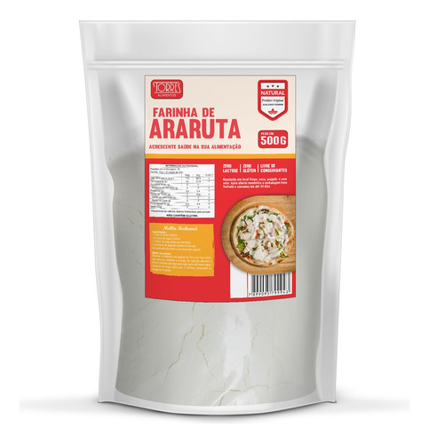 Farinha De Araruta 500g