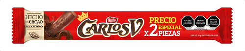 8 Pack Chocolate Con Leche Carlos V Nestle Par De Reyes 34