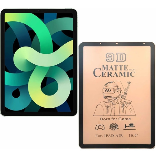 iPad Air 4 Y iPad Air 5 Protector Ceramico Antihuella Mate