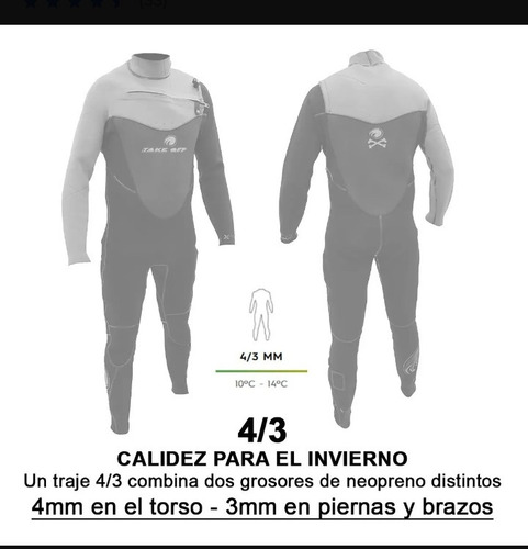 Traje Neoprene ( S, M , Xl Y Xxl ) Consultar Colores