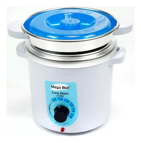 Panela Termocera Mega Bell Branco/azul - 900g