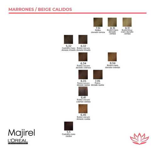 Imagen 4 de 7 de Kit X12 Tinturas Majirel X50grs Loreal Professionel