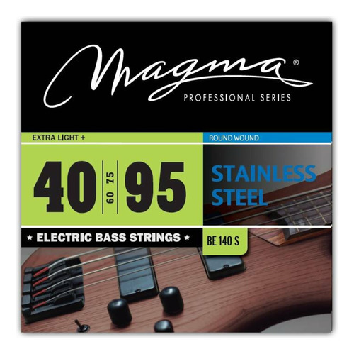 Encordado Magma Bajo Stainless Stl. E.light+ 040-095 Be140s