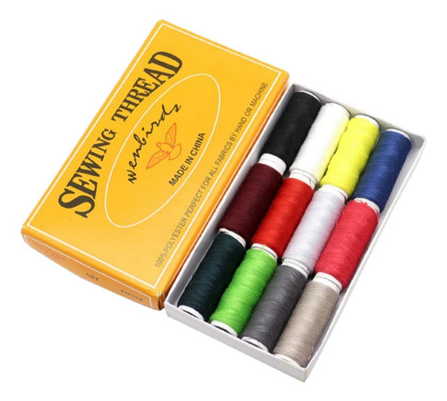 12x Bobinas Kit De Hilos De Costura Bobina De Bobina Precera