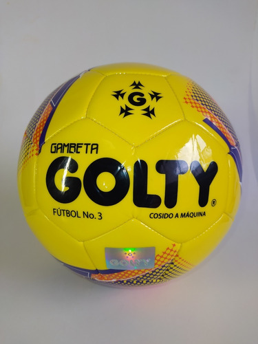 Balón Fútbol #3 Golty Gambeta Cosido