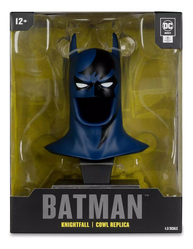 Batman Knightfall Cowl Replica Dc Direct Mcfarlane