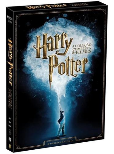 Dvd - Harry Potter - A Coleção Completa (8 Discos)