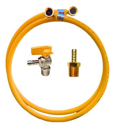Kit 12 Metros Tubo Pex Multicamadas 16mm P/ Gás Com Conexões