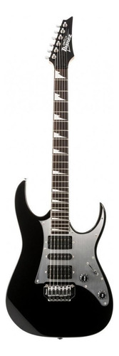 Guitarra elétrica Ibanez RG GIO GRG150DX de choupo black com diapasão de pau-rosa
