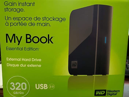 Wd My Book Essential - Disco Duro Externo (320 Gb, U