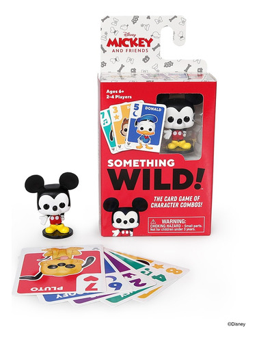 Juego De Cartas Something Wild Mickey Mouse Funko Disney