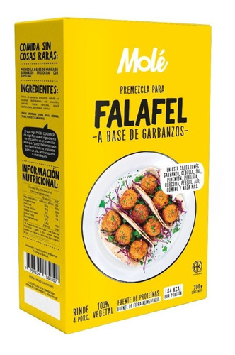 Premezcla Falafel 200 Gr Molé