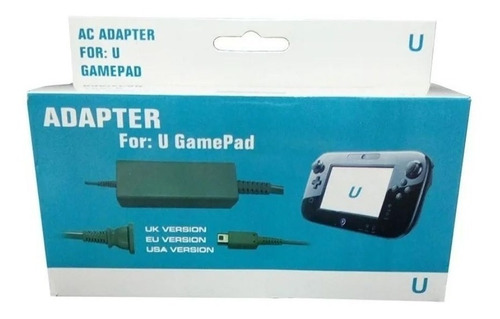 Fuente De Poder  Gamepad Nintendo Wii U. Envio Gratis.