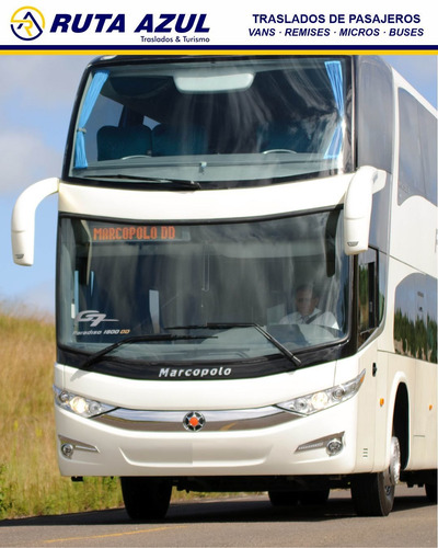 Imagen 4 de 10 de Micro Turismo Omnibus Excursion Viajes Camioneta Van Paseos