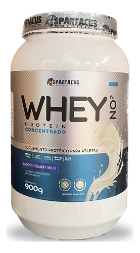 Whey Protein Concentrado No2 Gourmet (900g) Sabor Creamy Milk