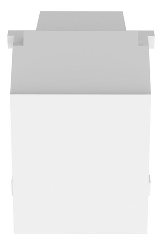 Modulo De Tapa Ciega (inserto Ciego) Tipo Keystone Blanco