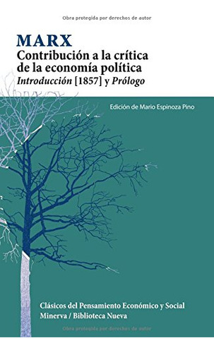 Libro Contribucion A La Critica De La Economia Pol  De Marx