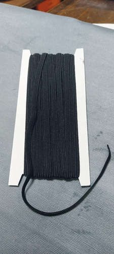 Elástico Pieza De 3 Mm De Ancho Por 10 Metros - Negro !!