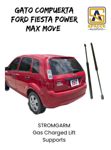 Gatos Amortiguadores Compuerta Ford Fiesta Power Max Move