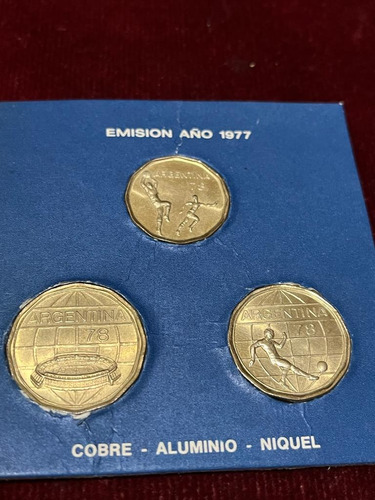 Monedas Conmemorativas Del Xi Mundial De Futbol 1978